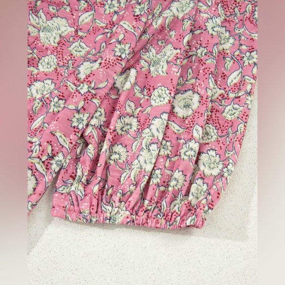 Floral Pink Short Sleeve Tee - Picture 11 of 16